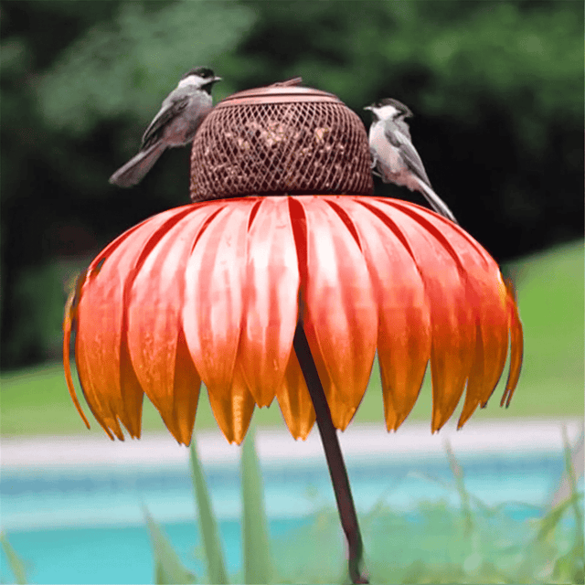 Sherem - Mangeoire pour oiseaux en forme de fleur