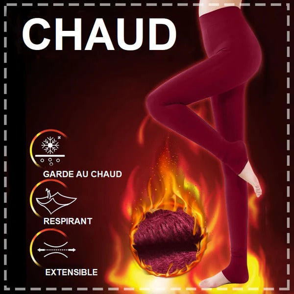 Legging en laine Polaire